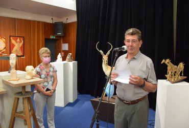 INAUGURATION EXPOSITION ATELIER DE PLAISANCE SCULPTURE